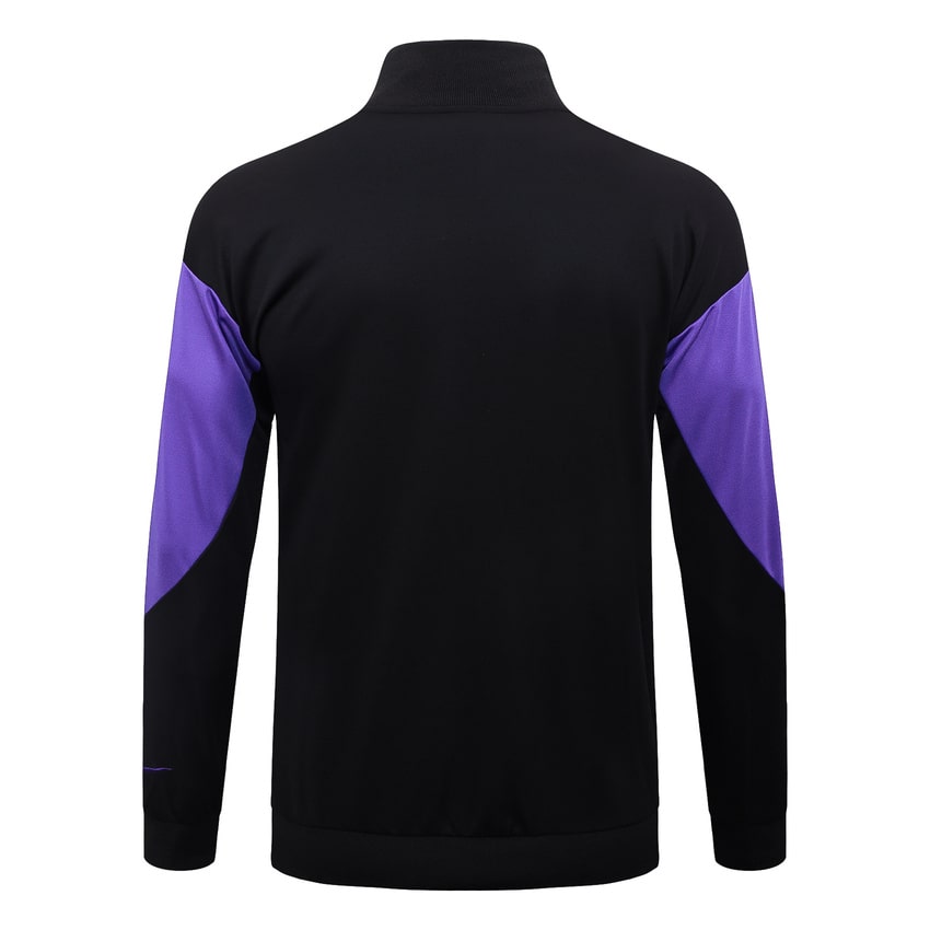 Survetement Barca Veste 2025 2026 Noir Violet – Image 3