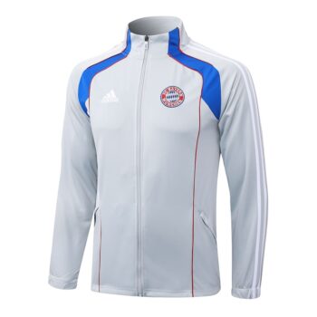Alternative view of Survetement Bayern Munich Veste 2025 2026 Gris