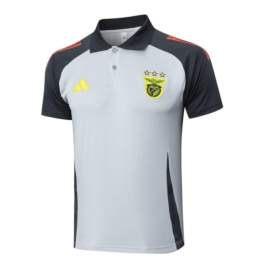 Survetement Benfica Polo 2024 2025 Blanc Noir – Image 2