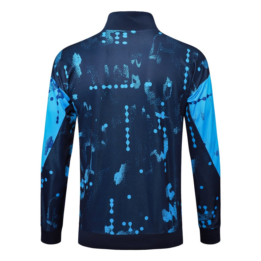 Survetement Chelsea Veste 2024 2025 Bleu Motif – Image 3