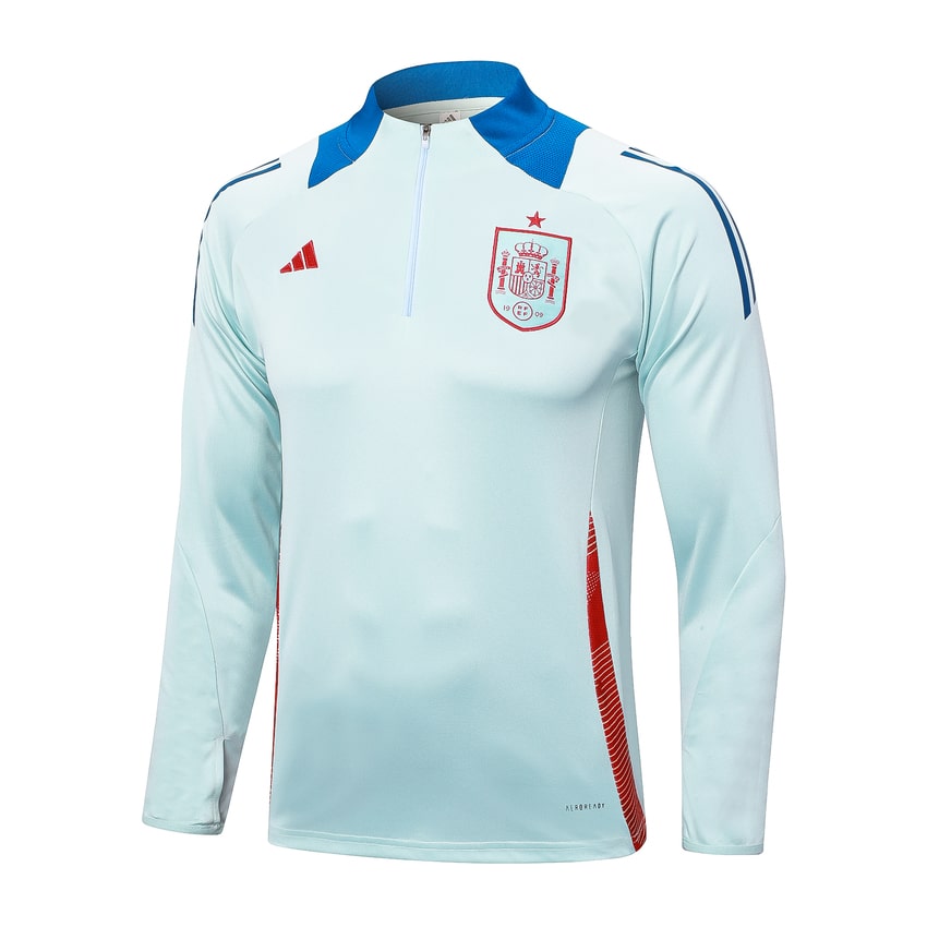 Survetement Espagne Training 2024 2025 Blanc – Image 2