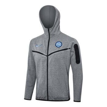 Alternative view of Survetement Inter Milan Sweat 2024 2025 Gris