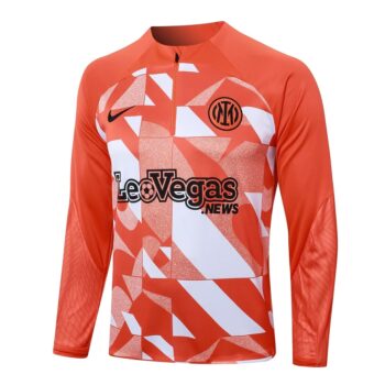Alternative view of Survetement Inter Milan Training 2024 2025 Rouge Blanc