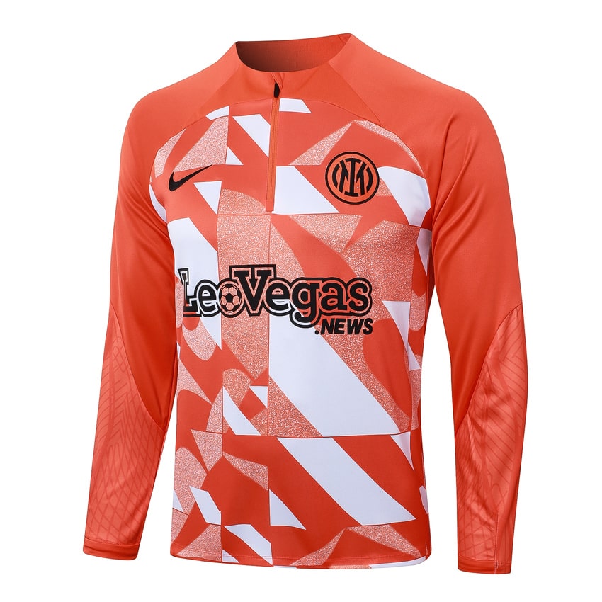 Survetement Inter Milan Training 2024 2025 Rouge Blanc – Image 2