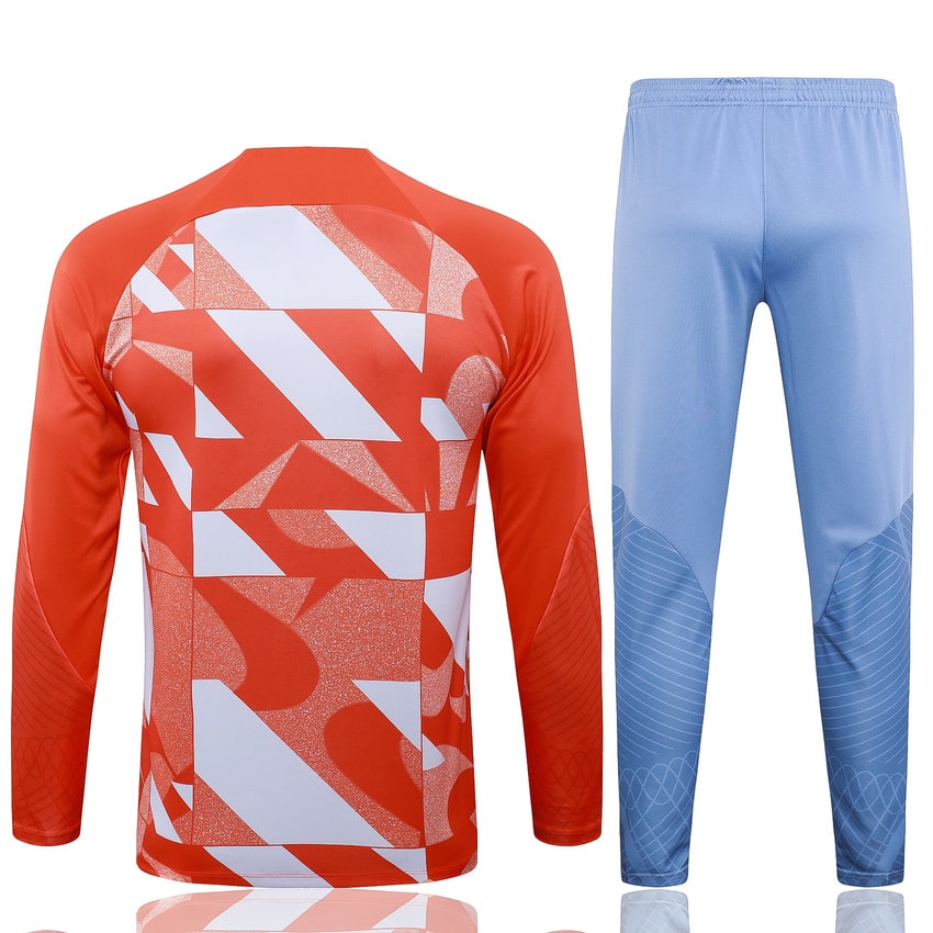 Survetement Inter Milan Training 2024 2025 Rouge Blanc – Image 4