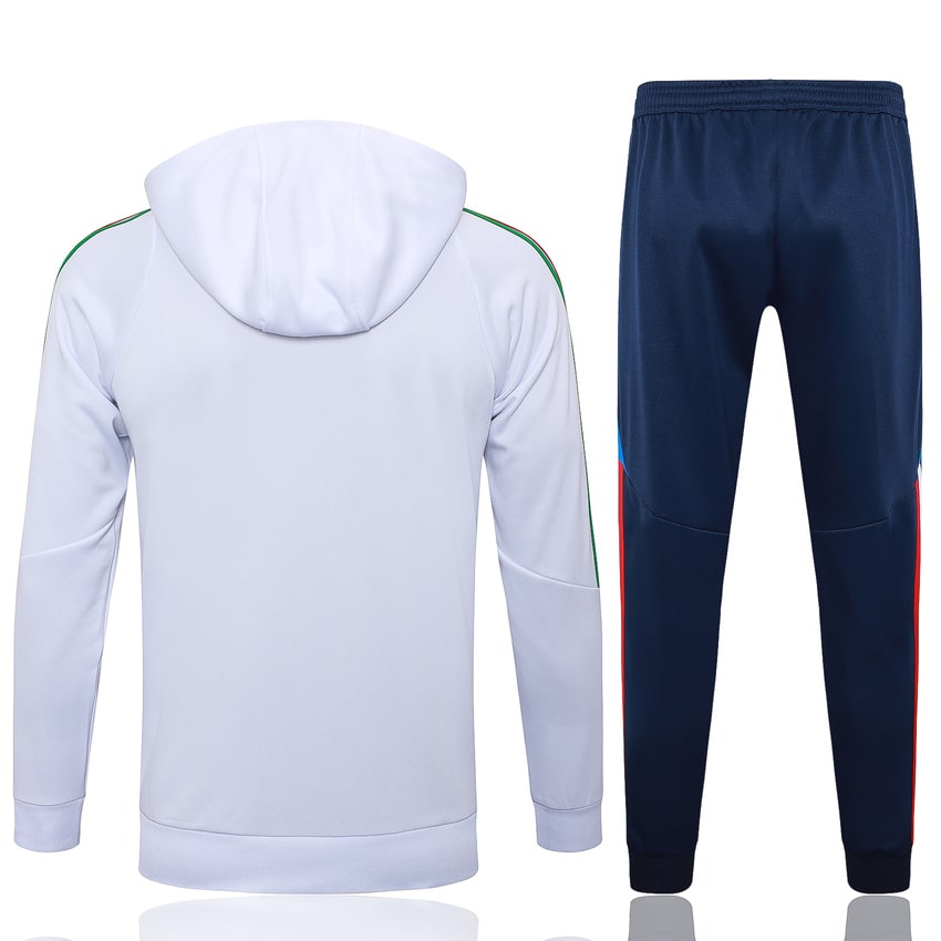 Survetement Italie Sweat 2024 2025 Blanc – Image 4
