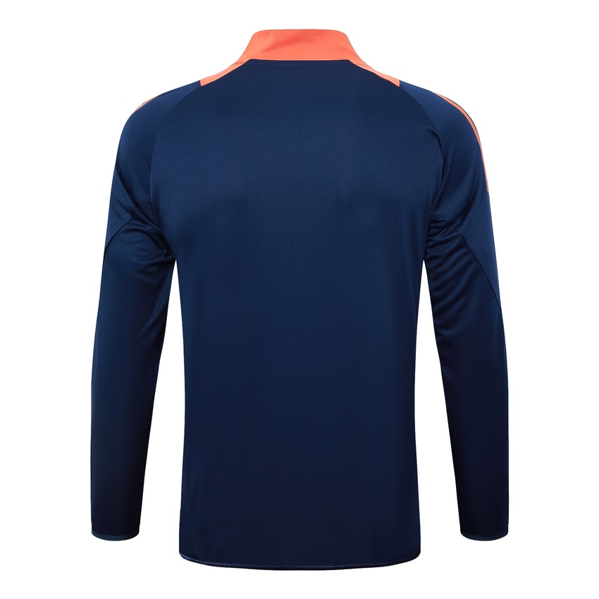 Survetement Manchester United Veste 2024 2025 Bleu – Image 3