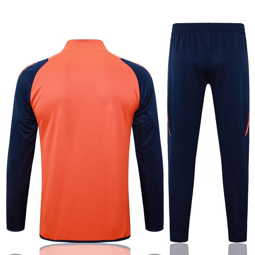 Survetement Manchester United Veste 2024 2025 Orange – Image 4