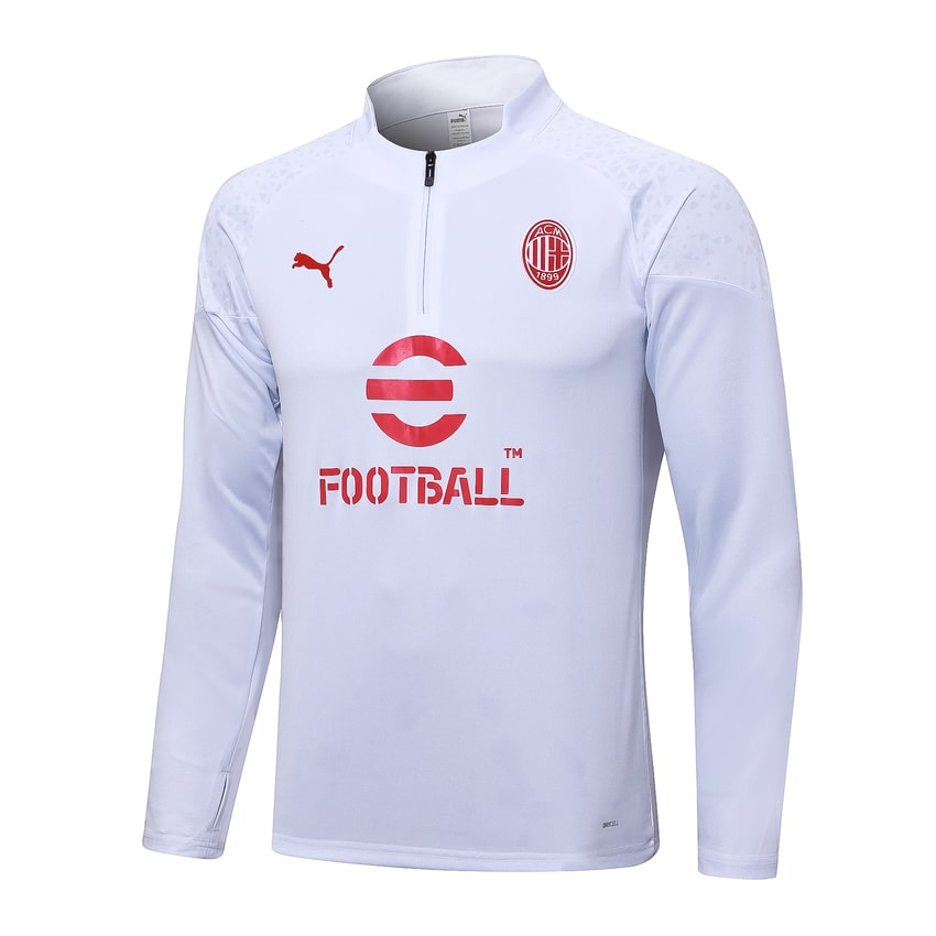 Survetement Milan AC Training 2023 2024 Blanc – Image 2