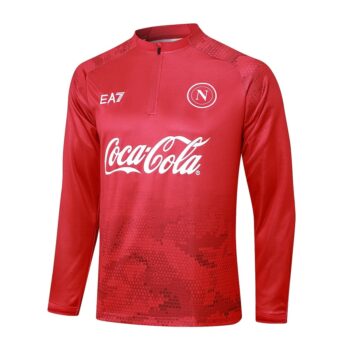 Alternative view of Survetement Naples Training 2024 2025 Rouge