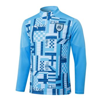 Alternative view of Survetement OM Training 2024 2025 Bleu Ciel