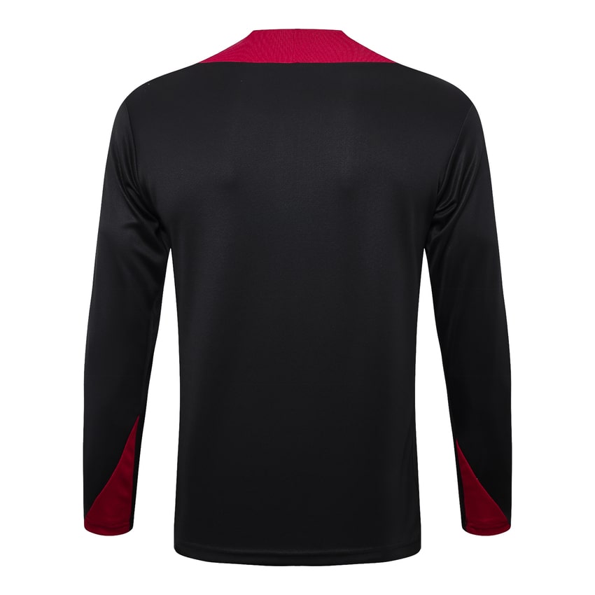 Survetement PSG Training 2024 2025 Noir Rouge – Image 3