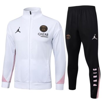 Survetement PSG Veste 2024 2025 Blanc Rose
