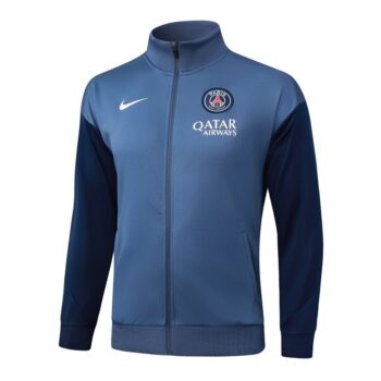 Alternative view of Survetement PSG Veste 2025 2026 Bleu Océan
