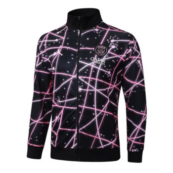 Alternative view of Survetement PSG Veste 2025 2026 Noir Rose