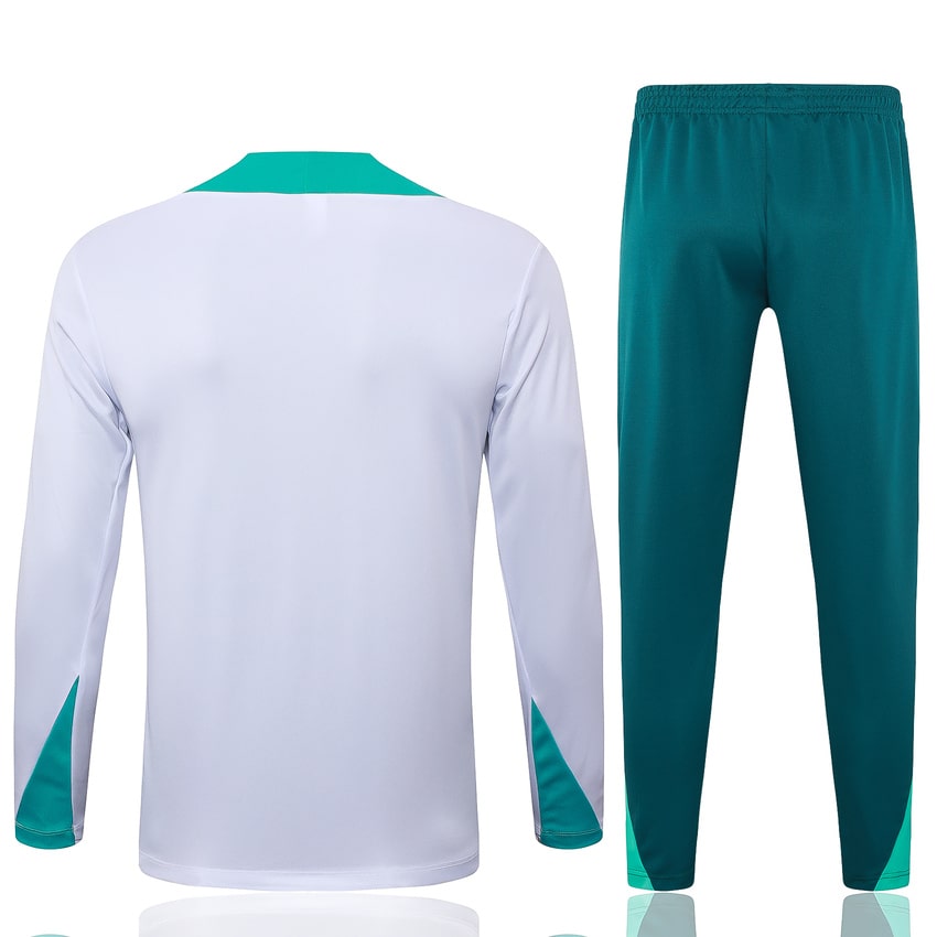 Survetement Portugal Training 2024 2025 Blanc Vert – Image 4