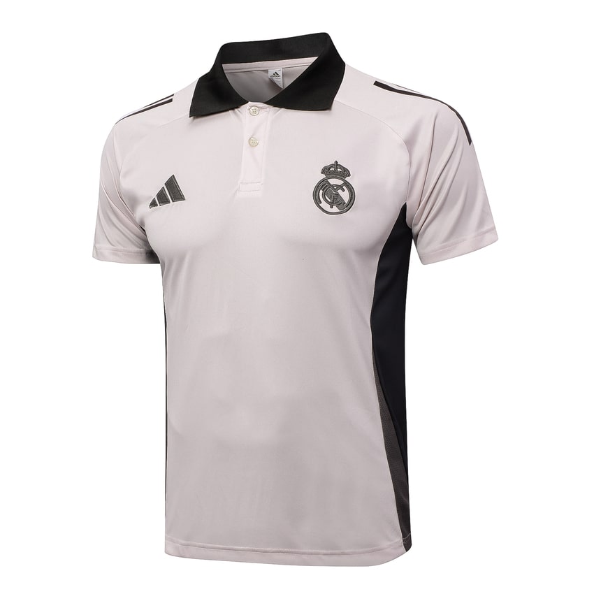 Survetement Real Madrid Polo 2024 2025 Gris Rosé – Image 2
