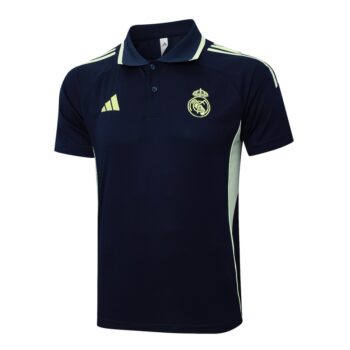 Alternative view of Survetement Real Madrid Polo 2025 2026 Bleu Sombre