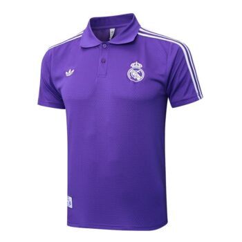 Alternative view of Survetement Real Madrid Polo 2025 2026 Violet