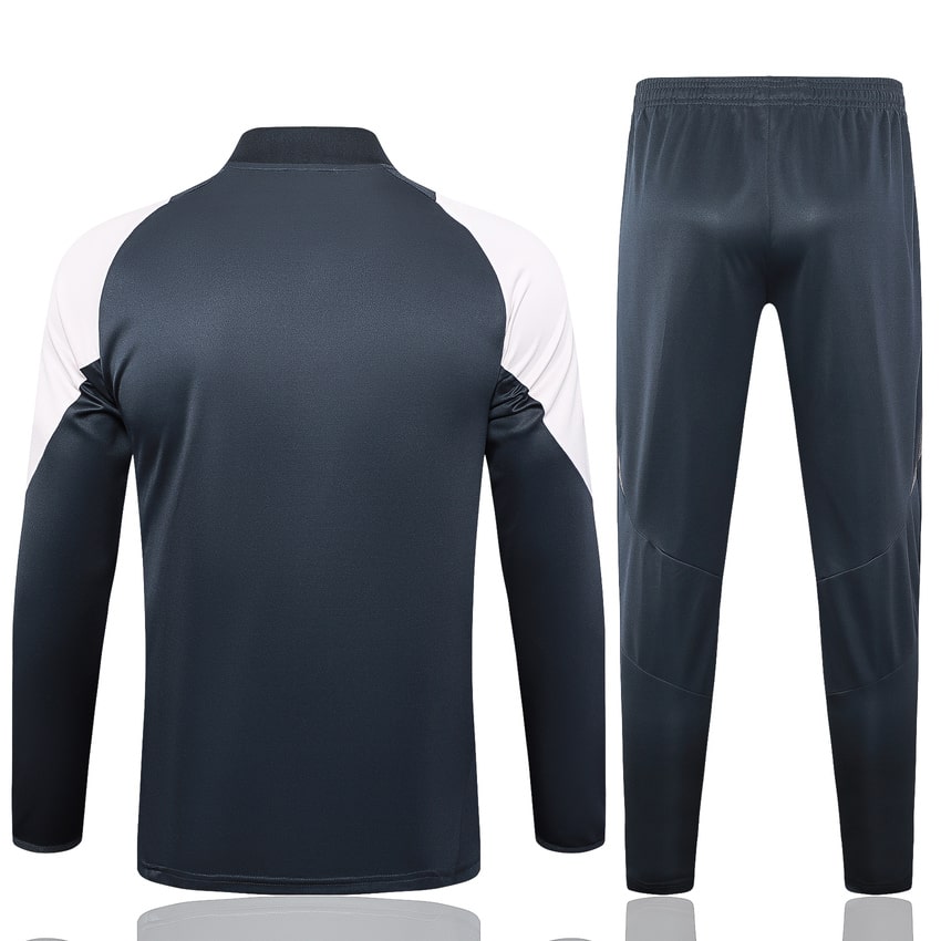 Survetement Real Madrid Training 2024 2025 Noir Blanc – Image 4