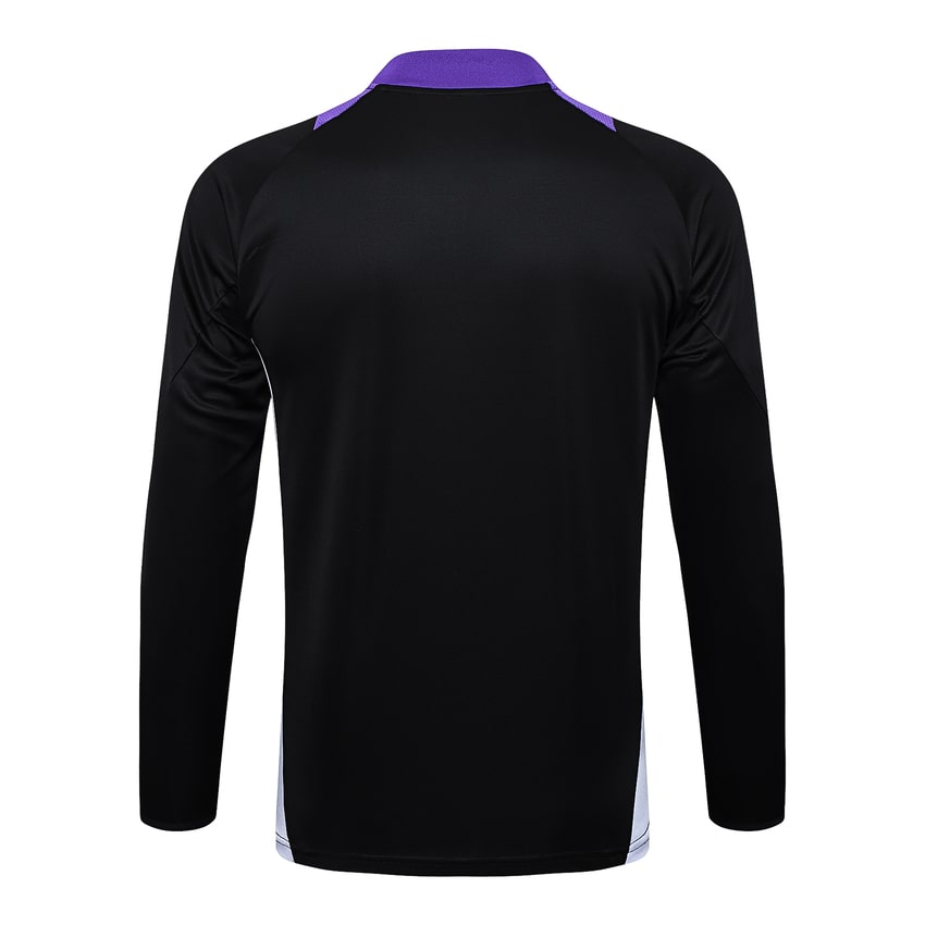Survetement Real Madrid Training 2024 2025 Noir Violet – Image 3