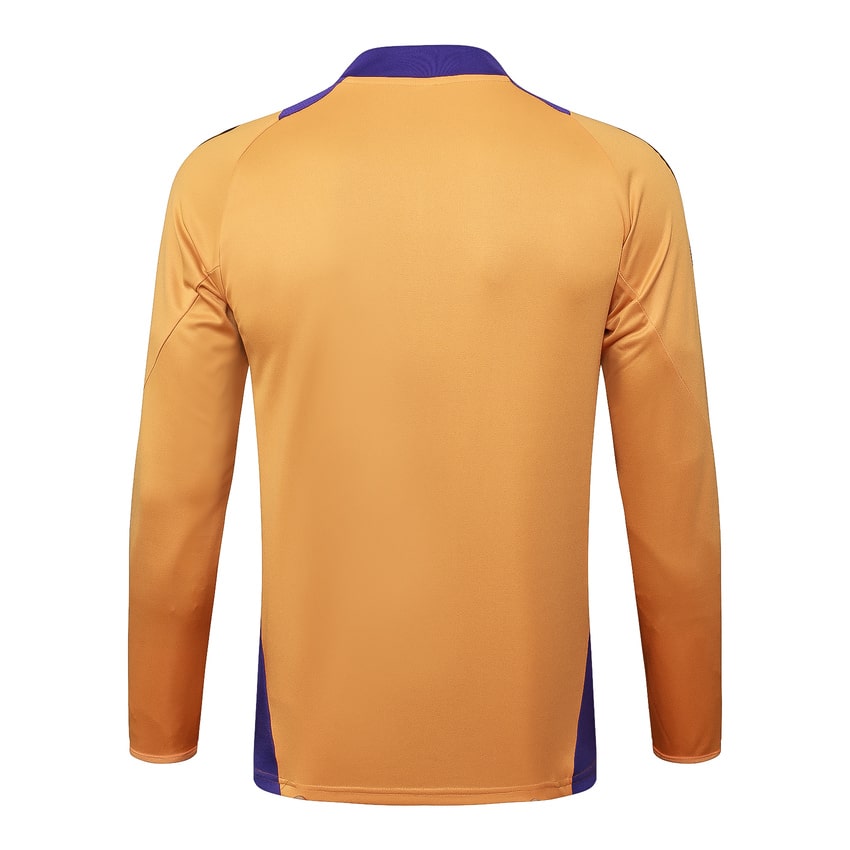 Survetement Real Madrid Training 2024 2025 Orange – Image 3