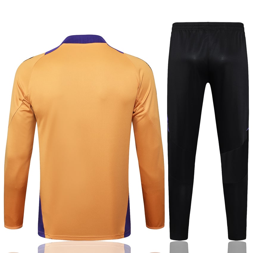 Survetement Real Madrid Training 2024 2025 Orange – Image 4