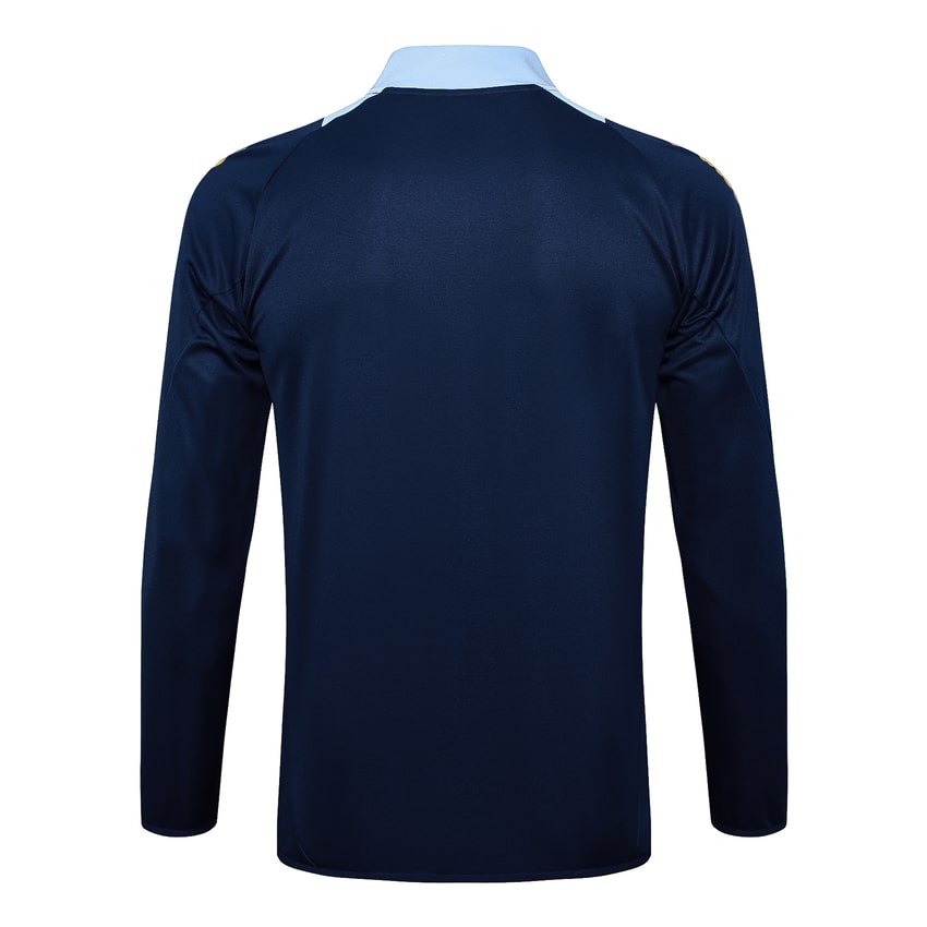 Survetement Real Madrid Veste 2024 2025 Bleu Sombre – Image 3