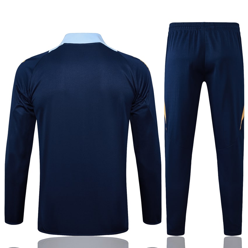Survetement Real Madrid Veste 2024 2025 Bleu Sombre – Image 4