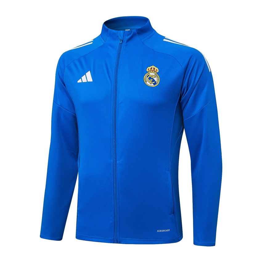 Survetement Real Madrid Veste 2025 2026 Bleu Clair – Image 2