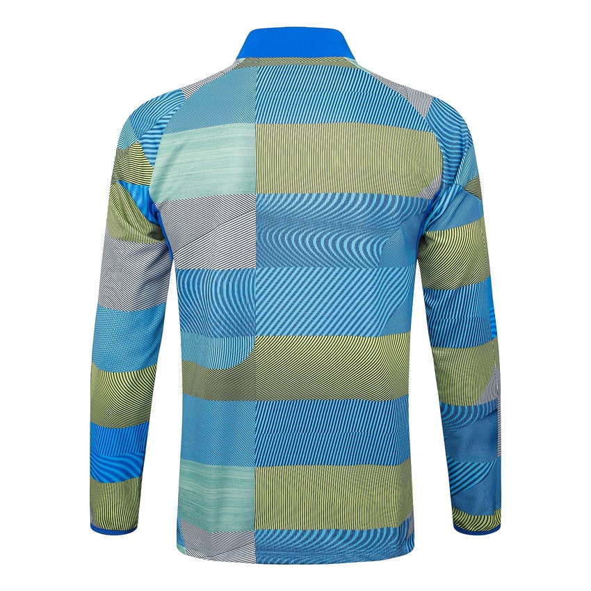 Survetement Real Madrid Veste 2025 2026 Bleu Vert – Image 3