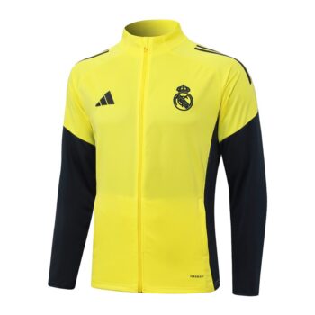 Alternative view of Survetement Real Madrid Veste 2025 2026 Jaune Clair