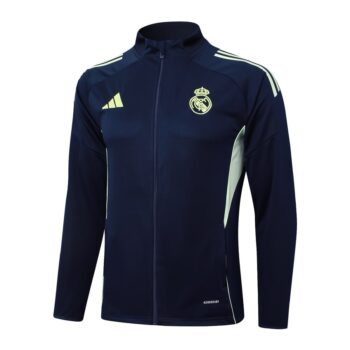 Alternative view of Survetement Real Madrid Veste 2025 2026 Bleu Sombre