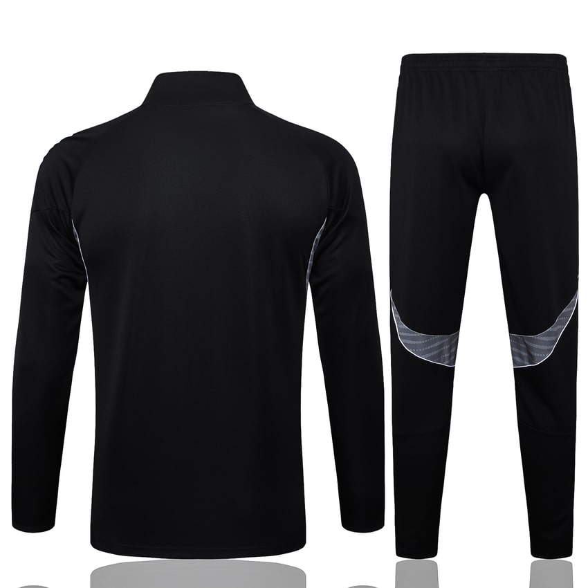 Survetement Real Madrid Veste 2025 2026 Noir Sombre – Image 4
