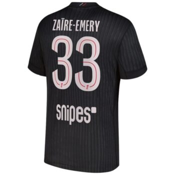 Alternative view of Maillot Kit Enfant PSG Jordan Fourth 2025 2026 Zaire Emery
